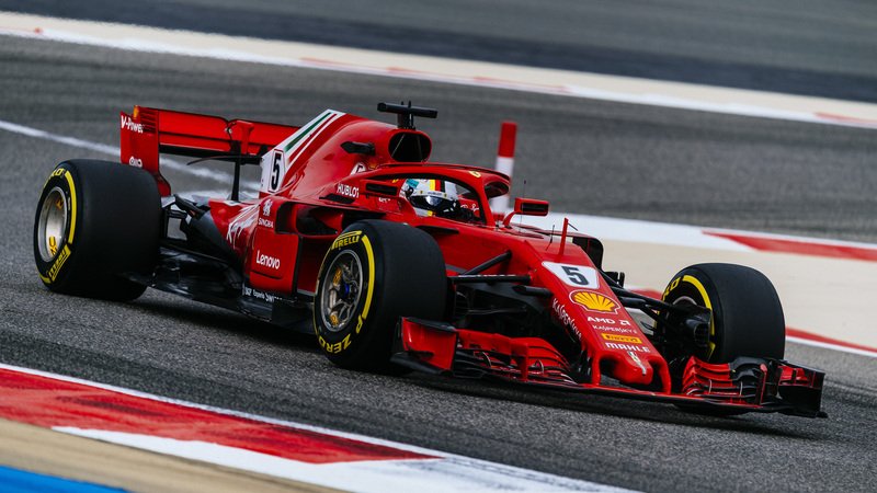 F1, GP Bahrain 2018: Ferrari, la Rossa c&#039;&egrave;