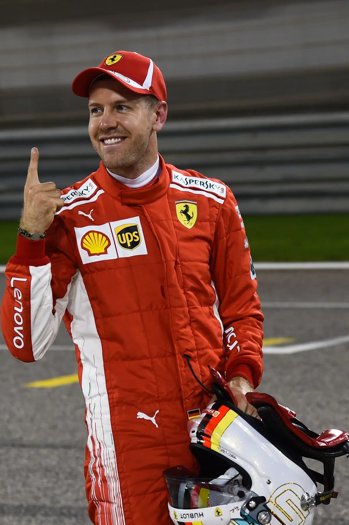 F1, GP Bahrain 2018, Vettel: «È un piacere guidare la mia macchina» (15)
