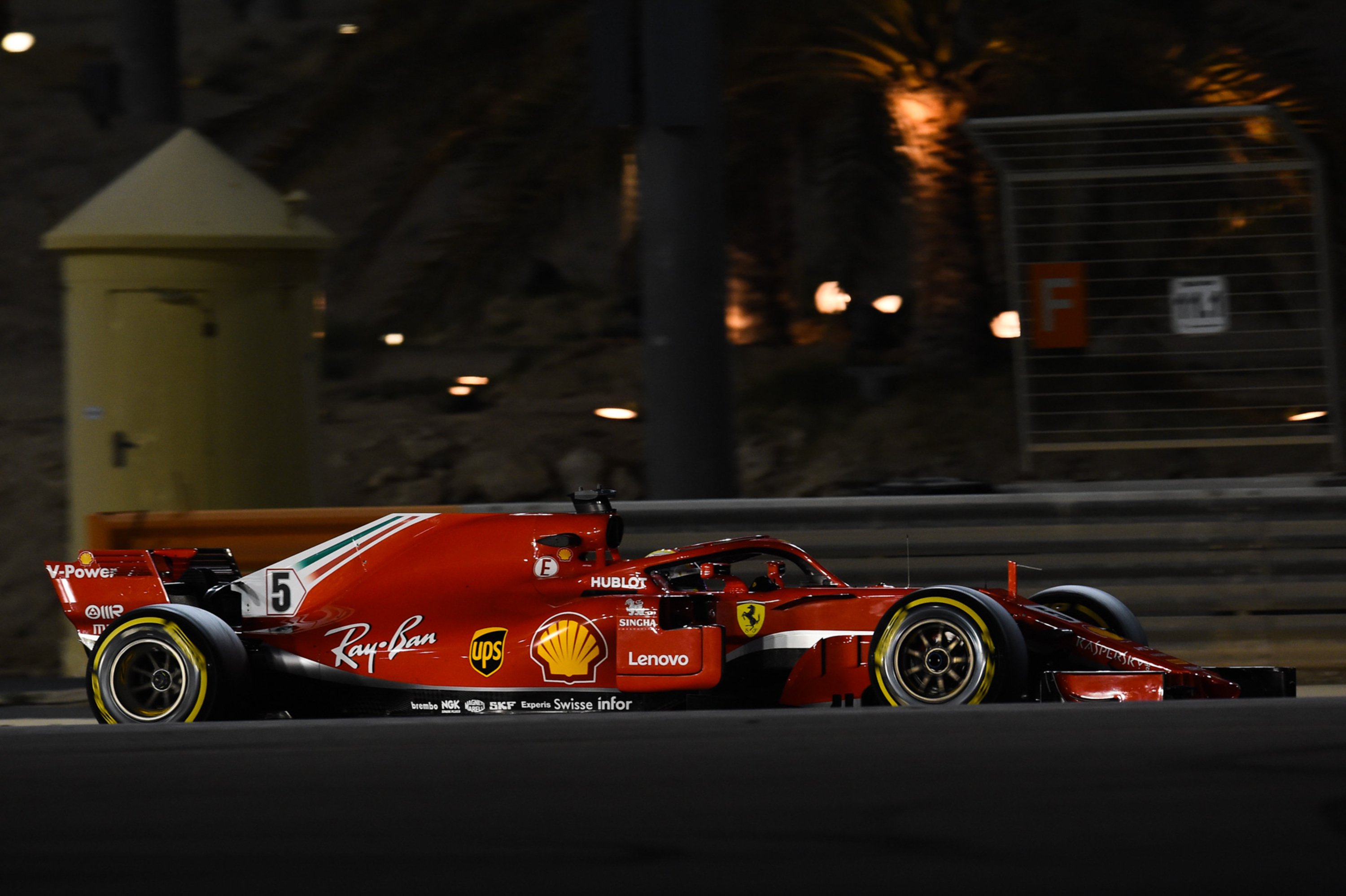 F1, GP Bahrain 2018, Vettel: &laquo;&Egrave; un piacere guidare la mia macchina&raquo;