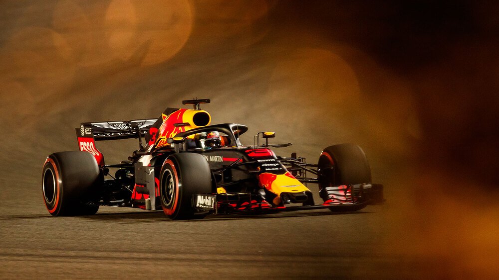 Daniel Ricciardo, della Red Bull, prender&agrave; il via del GP del Bahrain dalla quarta piazzola in griglia