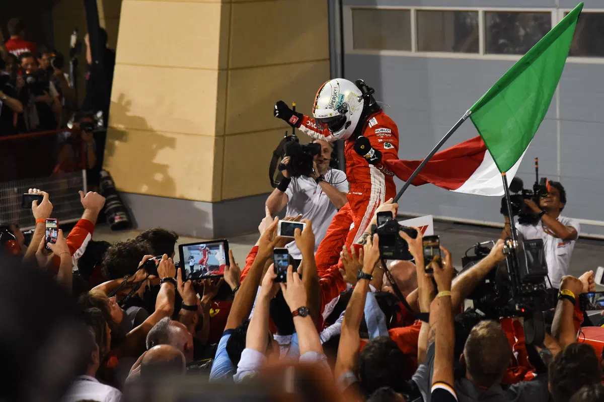 F1, GP Bahrain 2018, Vettel: «Una vittoria dal sapore speciale» (22)