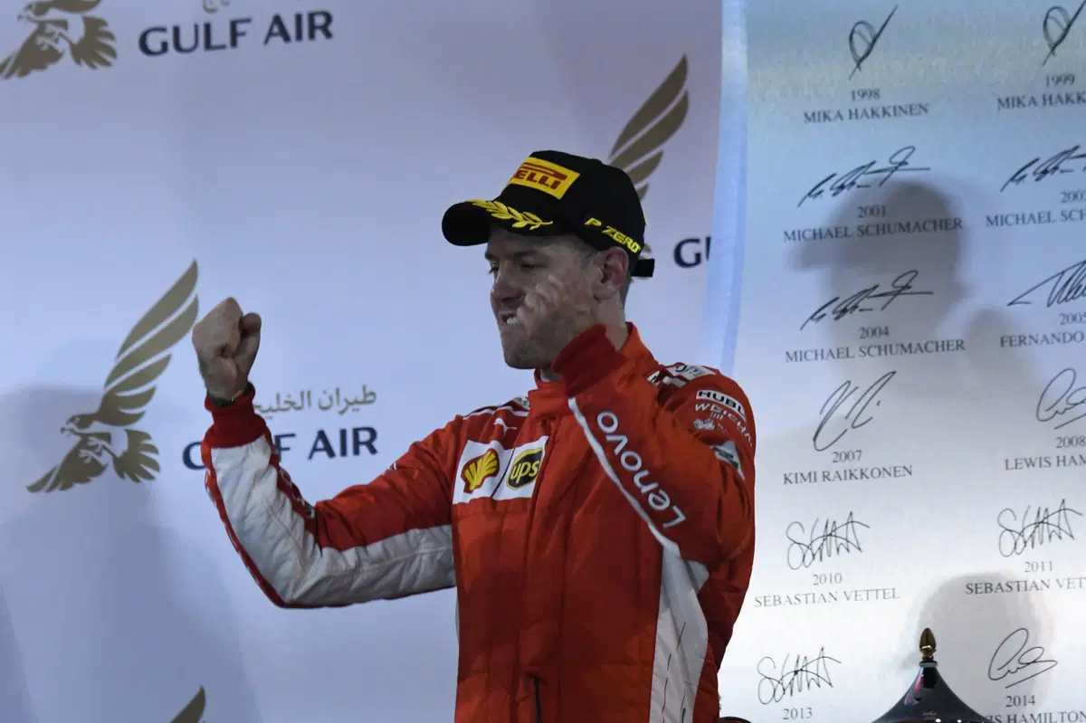 F1, GP Bahrain 2018, Vettel: «Una vittoria dal sapore speciale» (32)