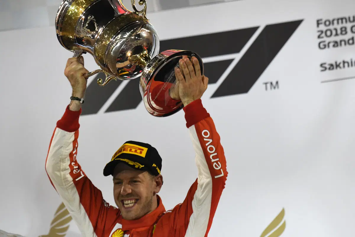 F1, GP Bahrain 2018, Vettel: «Una vittoria dal sapore speciale» (42)