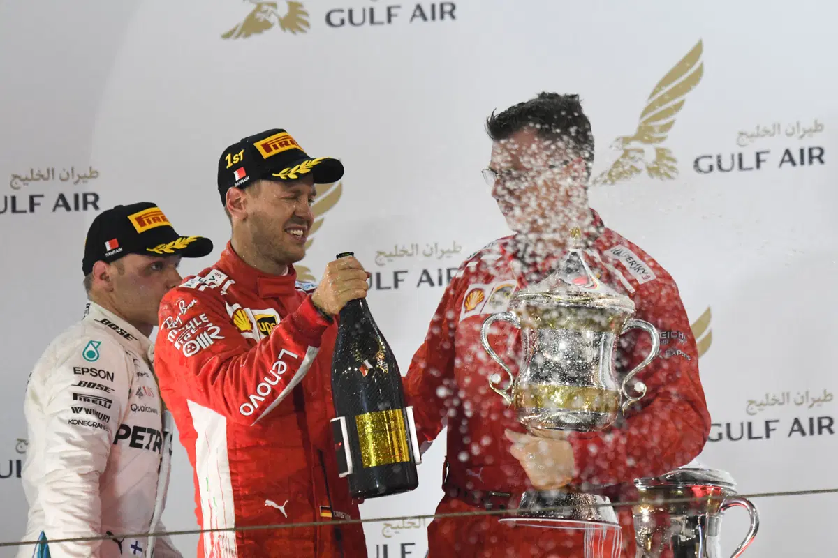 F1, GP Bahrain 2018, Vettel: «Una vittoria dal sapore speciale» (45)