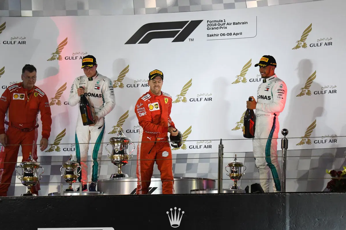 F1, GP Bahrain 2018, Vettel: «Una vittoria dal sapore speciale» (48)
