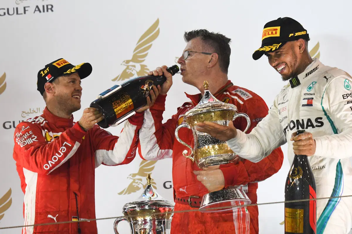 F1, GP Bahrain 2018, Vettel: «Una vittoria dal sapore speciale» (51)