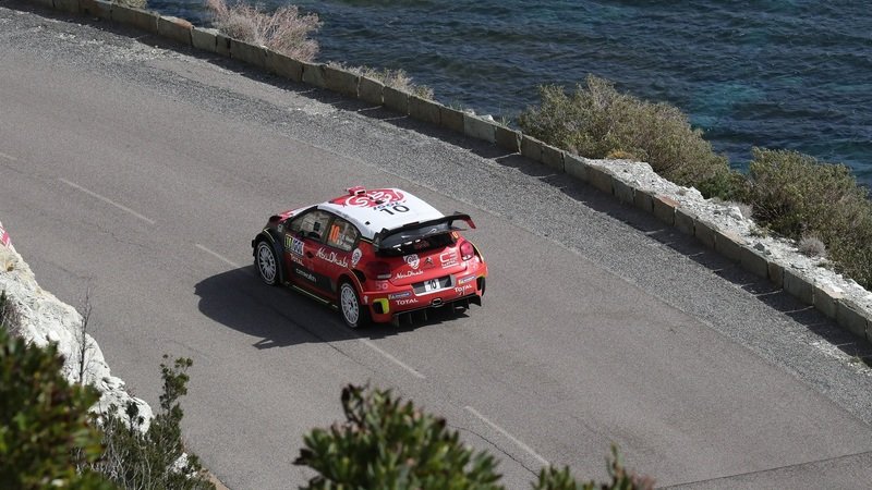 WRC 2018/Citroen. Corsica Finale. Loeb e Meeke gran finale Power Stage, Bonato nella Top Ten con la 