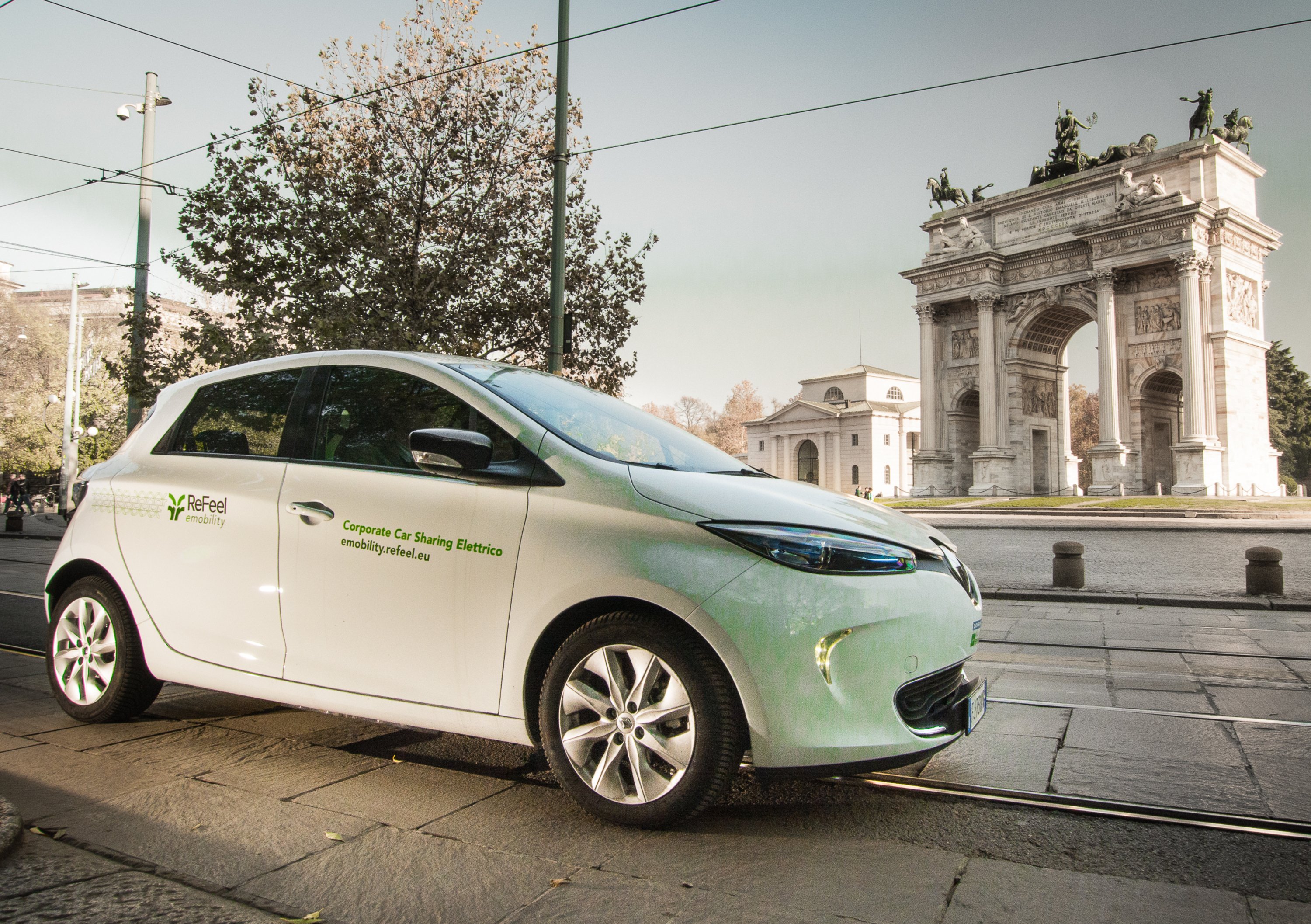 Milano, a ReFeel eMobility il primo servizio di Corporate car sharing elettrico