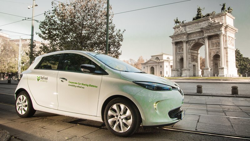 Milano, a ReFeel eMobility il primo servizio di Corporate car sharing elettrico