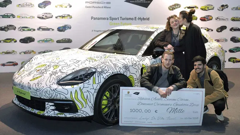 Porsche e NABA premiano i vincitori del workshop &ldquo;Green Future&rdquo; [Video]