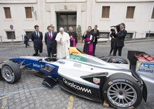 La Formula E incontra Papa Francesco in vista dell'inaugurazione dell'E-Prix