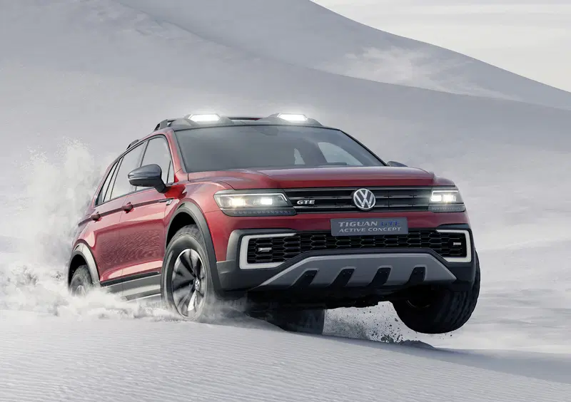 Volkswagen Tiguan GTE Active Concept, offroad ma ibrida