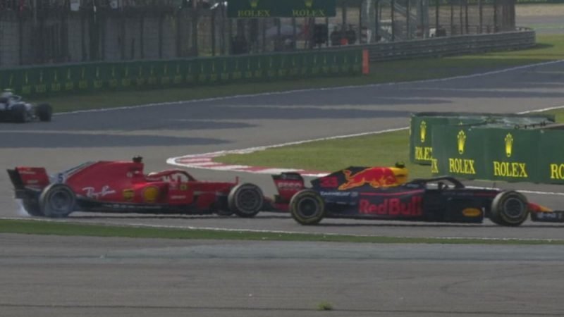 F1 2018, GP Shanghai, Verstappen come Marquez?