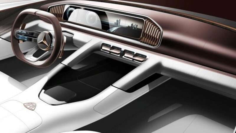 Mercedes-Maybach Ultimate Luxury, il teaser in attesa di Pechino