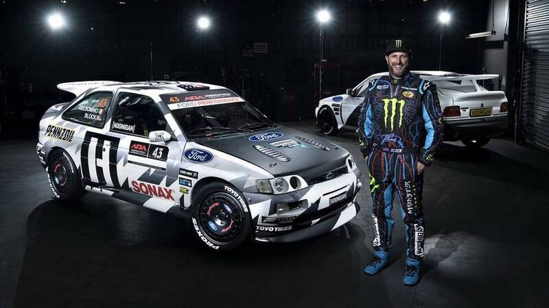 La mitica Ford Escort torna a correre nei rally con Ken Block