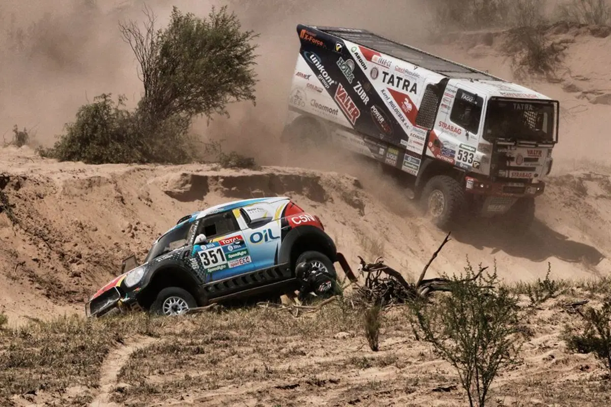 Dakar 2016. Nella Belen-Belen, metà tappa cancellata, Price (KTM) e Sainz (Peugeot) (5)