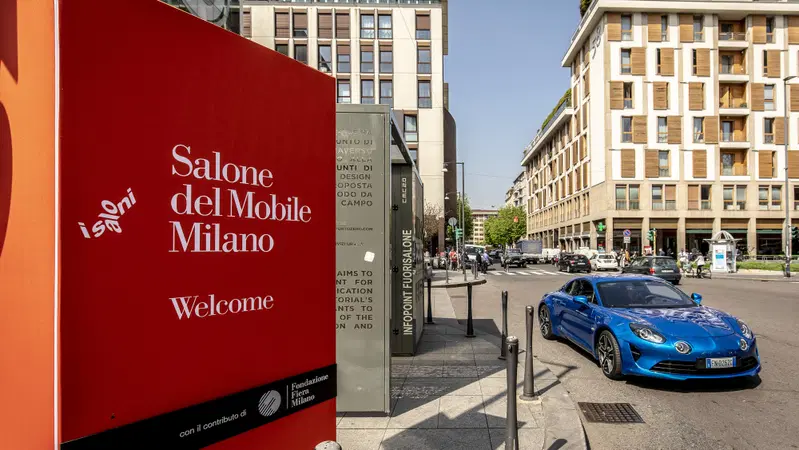 Alpine A110: un'icona del design al salone del mobile 2018