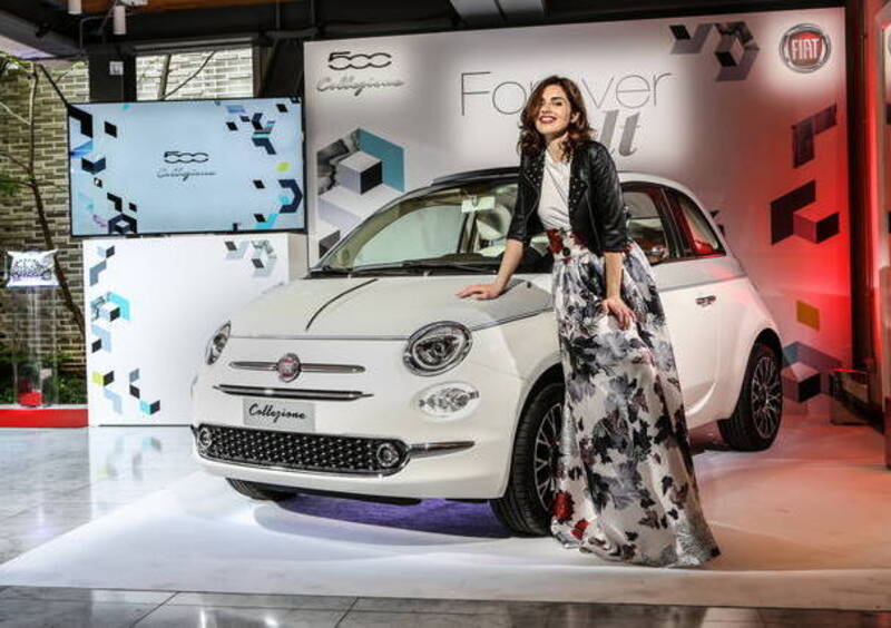 Fiat 500 Collezione. Anche lei alla Design Week