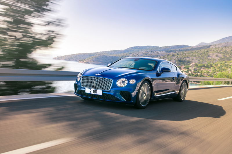 Nuova Bentley Continental GT: debutto tricolore al Fuorisalone di Milano