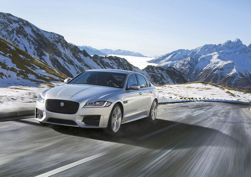 Jaguar XF, la trazione integrale ora &egrave; anche sul diesel