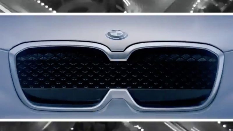 BMW iX3, primo teaser prima di Pechino 