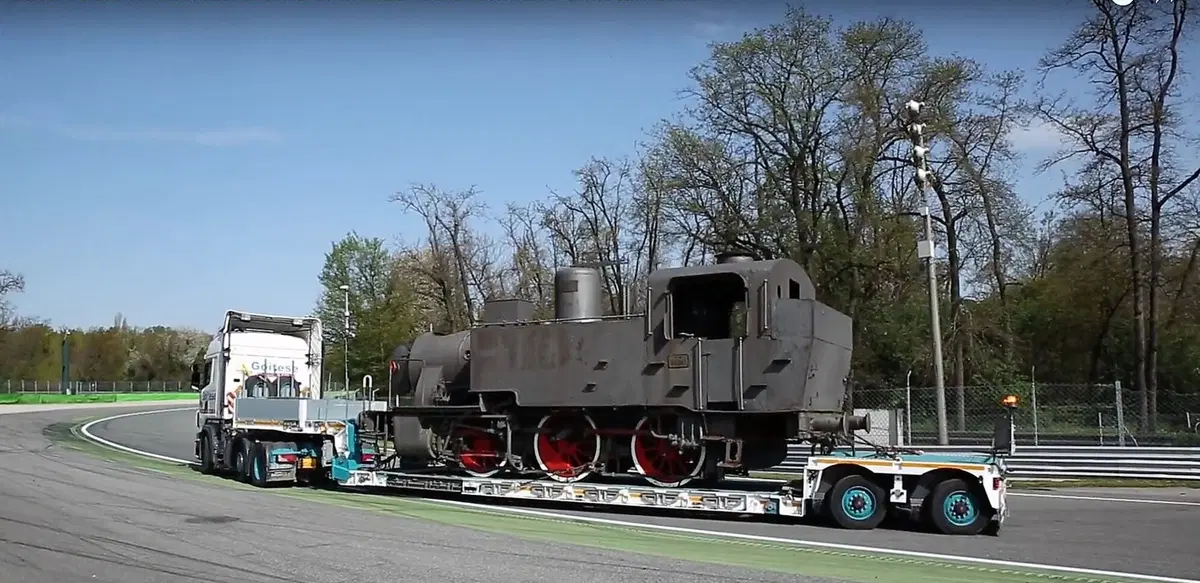 Monza, Autodromo senza treno: la locomotiva storica se ne va 