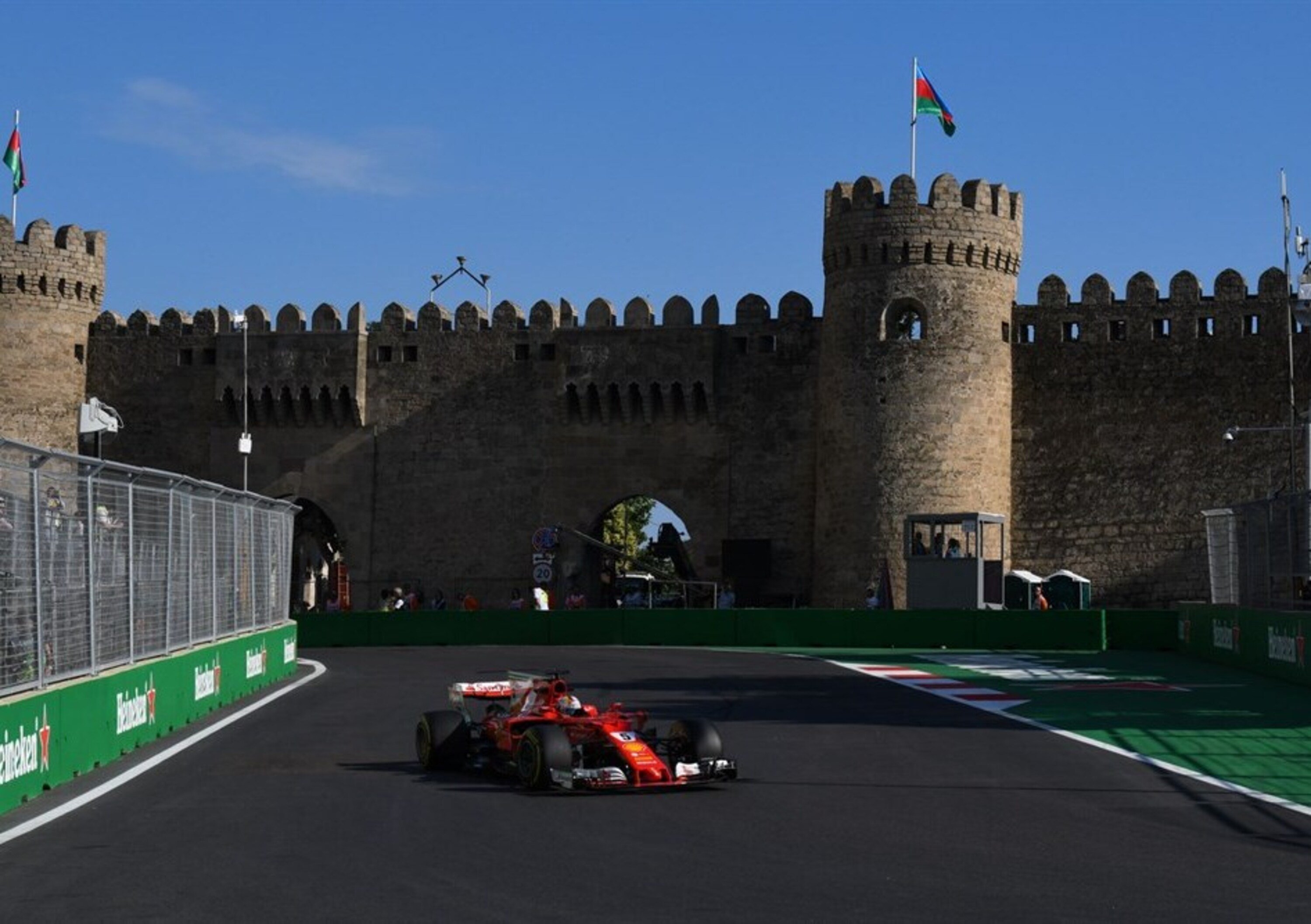 F1, GP Azerbaijan 2018: le previsioni meteo a Baku