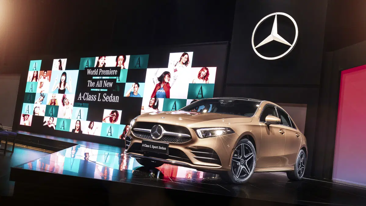 Mercedes Classe A: la versione sedan debutta a Pechino 2018 (19)