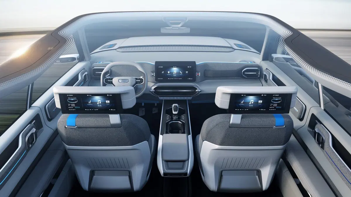 Geely Icon, concept SUV su base Volvo XC40 al Salone di Pechino 2018 (2)