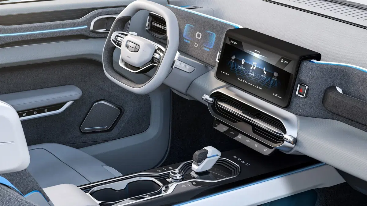 Geely Icon, concept SUV su base Volvo XC40 al Salone di Pechino 2018 (4)