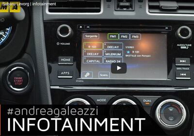 Subaru Levorg: il focus sull'infotainment [Video]