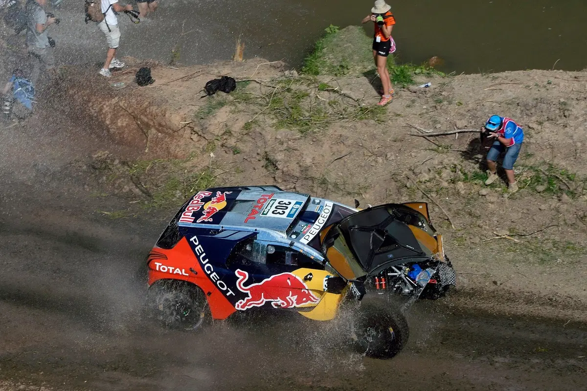 Dakar 2016, le foto degli incidenti più spettacolari (4)