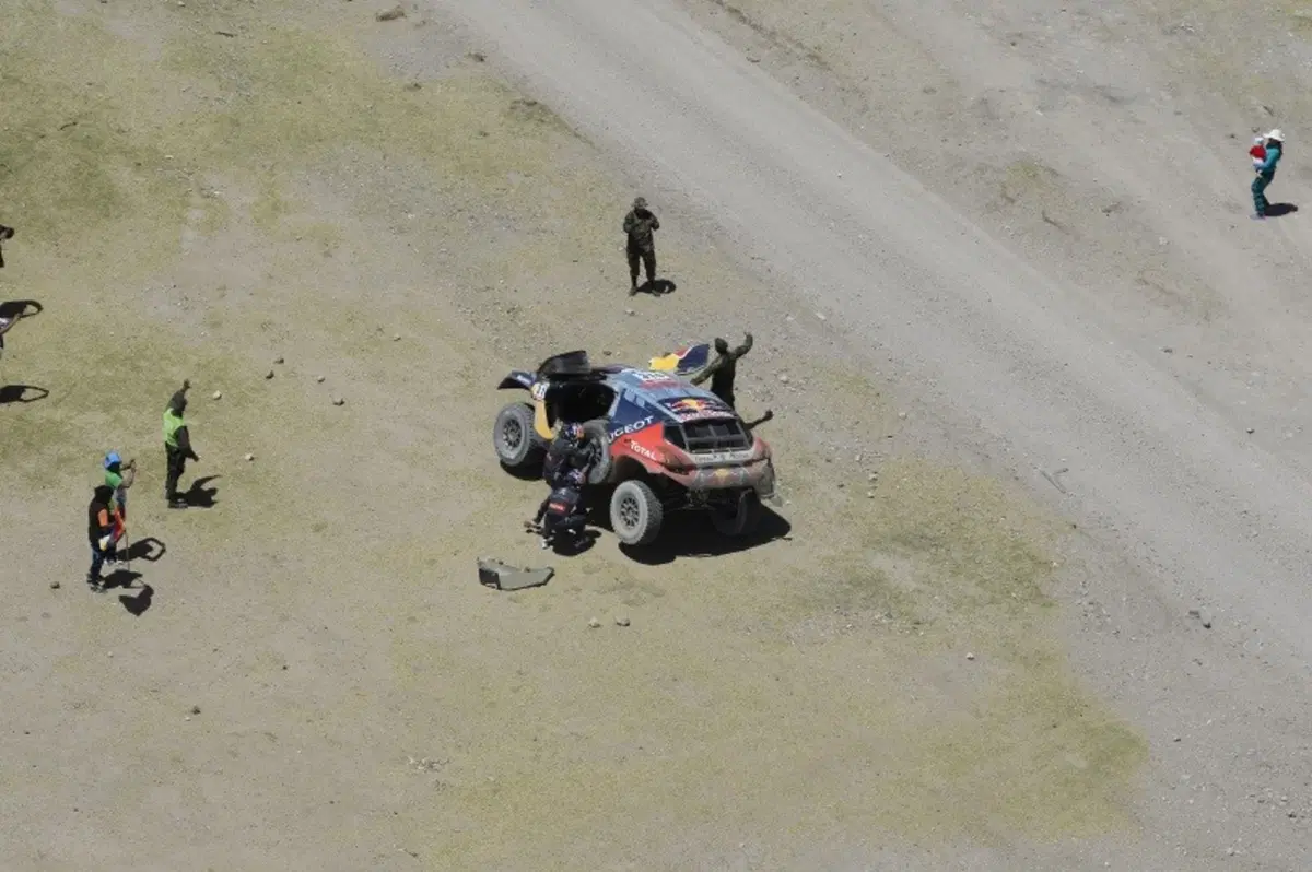 Dakar 2016, le foto degli incidenti più spettacolari (5)