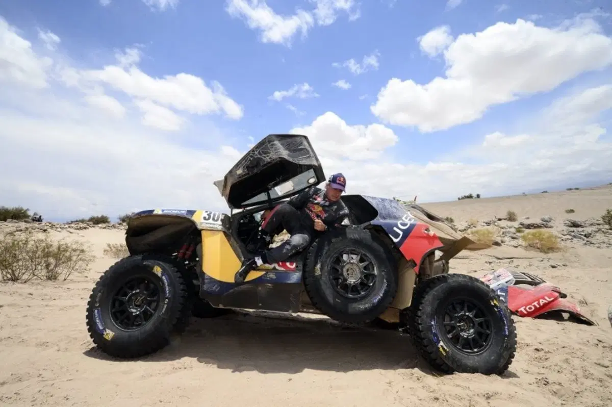 Dakar 2016, le foto degli incidenti più spettacolari (10)