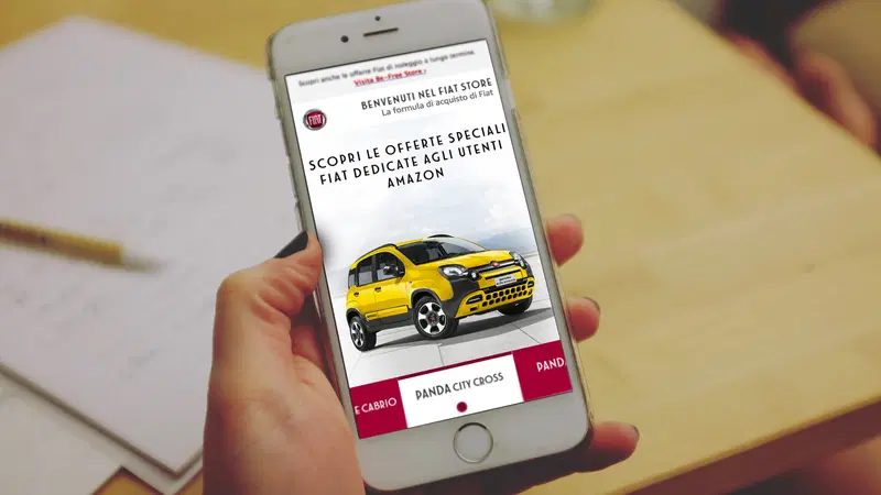 Fiat, rinnovato lo store su Amazon.it con maggior offerta e vantaggi