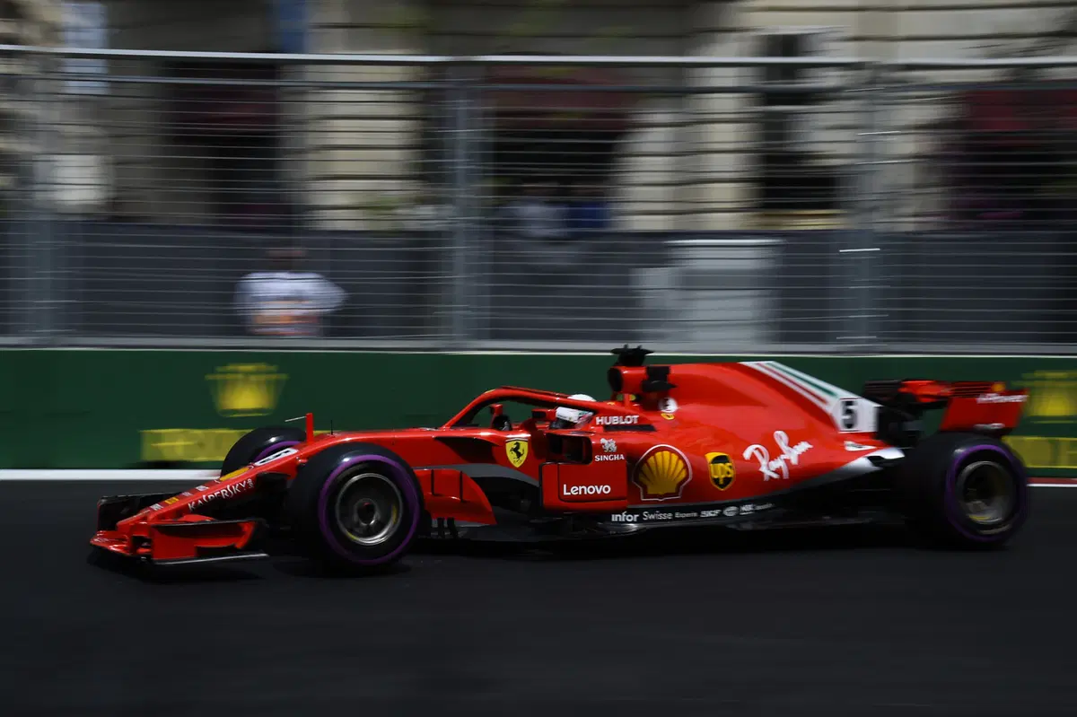 F1, GP Azerbaijan 2018, FP3: Vettel al top a Baku (2)