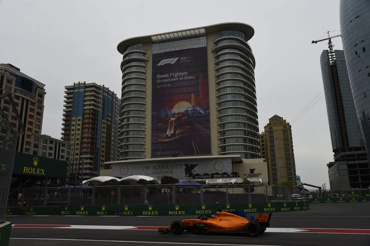 F1, GP Azerbaijan 2018, FP3: Vettel al top a Baku (13)