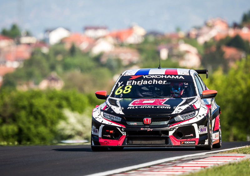 WTCR 2018 Hungaroring. Doppietta Honda-M&uuml;nnich con Ehlacher e Guerreri