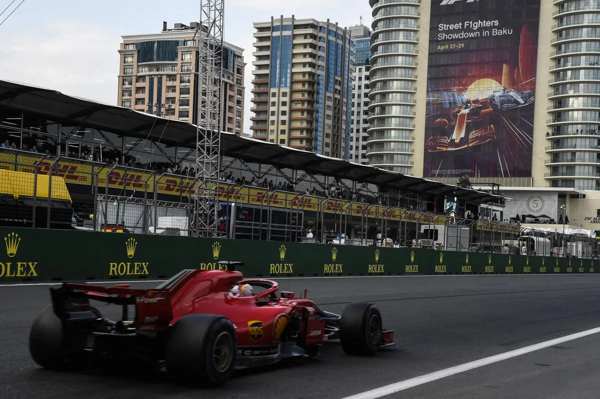 Formula 1, GP Baku 2018, Vettel: «Peccato per l'ultimo giro» (18)