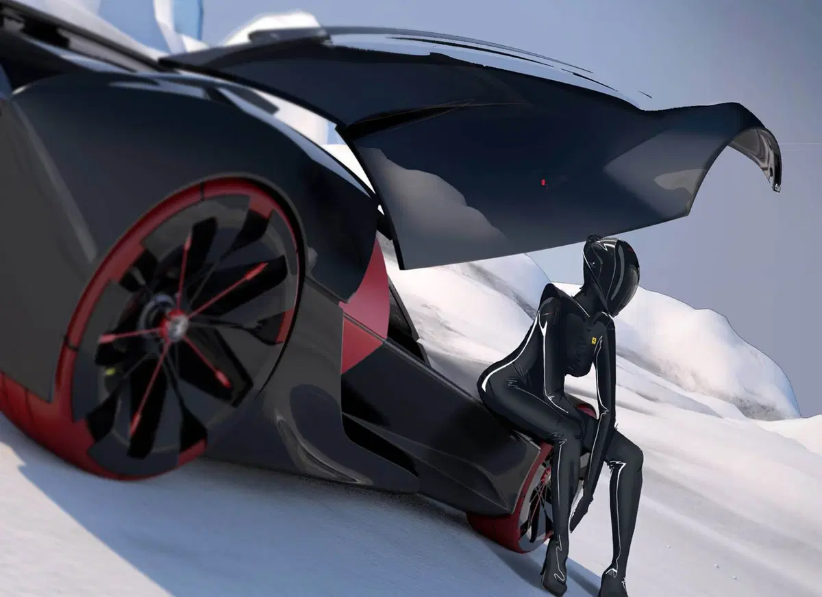 Ferrari Manifesto, il Cavallino Rampante del 2040 (2)