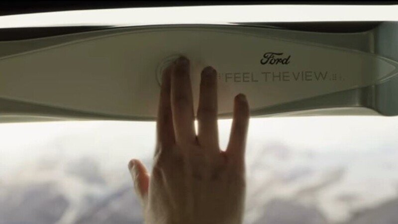 Ford, Feel the view: il paesaggio si sente sul finestrino [video]