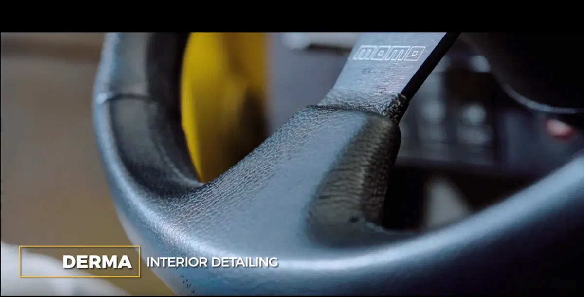 Ferrari F40 Giallo Modena, con il car detailing torna nuova (2)