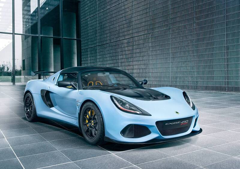 Lotus presenta la Exige Sport 410, versione addomesticata della Cup 430 