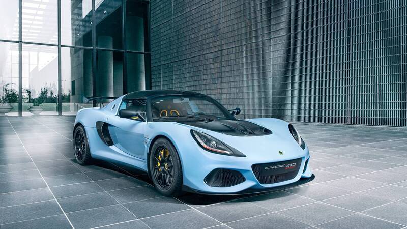 Lotus presenta la Exige Sport 410, versione addomesticata della Cup 430 