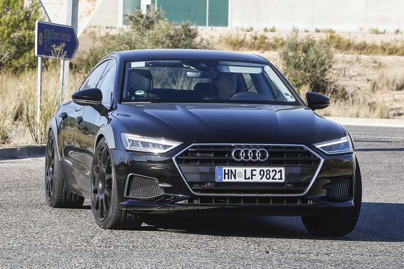 Audi RS7 Sportback, le foto spia