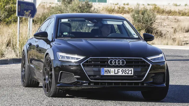 Audi RS7 Sportback, le foto spia