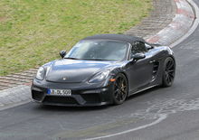 Porsche 718 Boxster Spyder, eccola durante i test [Video]