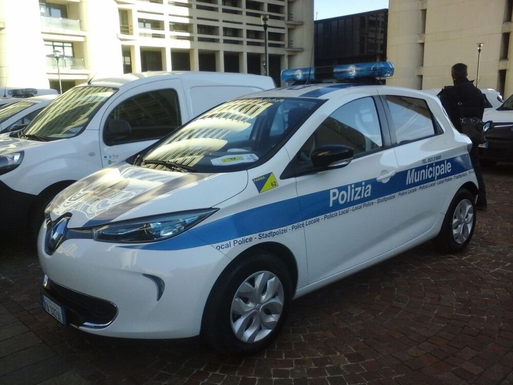 La Renault ZOE in versione Polizia Municipale