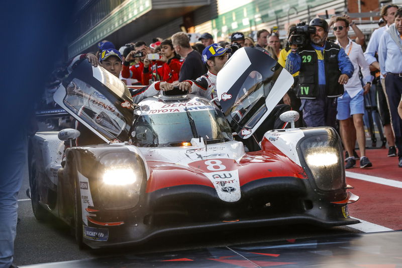 la Toyota TS050 hybrid per WEC e Le Mans, quest&#039;anno &egrave; nettamente favorita