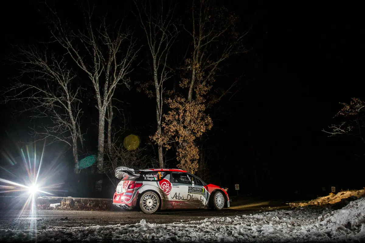 WRC Montecarlo 2016: Meeke (Citroen) apre le danze (24)